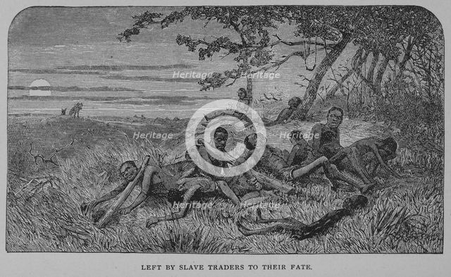 Left by slave traders to their fate, 1902. Creator: Unknown.