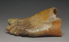 Left Foot from a Statue, late 2nd-3rd century A.D. Creator: Unknown
