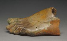 Left Foot from a Statue, late 2nd-3rd century A.D. Creator: Unknown