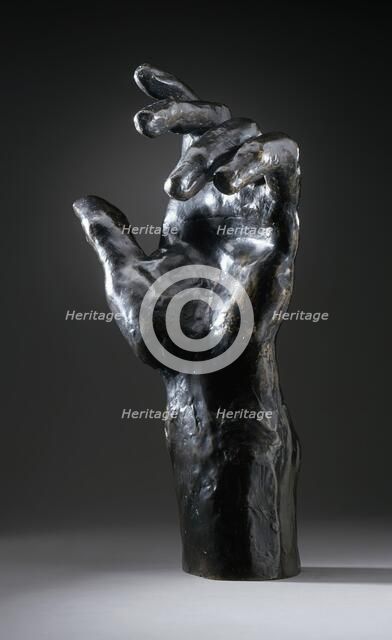 Left Hand of Pierre de Wissant (image 2 of 2), Date of this cast unknown. Creator: Auguste Rodin.