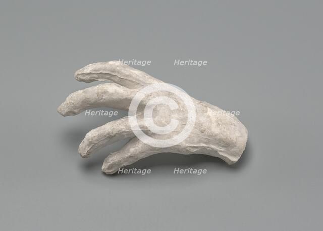 Left Hand, possibly 1880. Creator: Auguste Rodin.