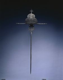 Left-Handed Dagger or "Main Gauche", c. 1650. Creator: Unknown