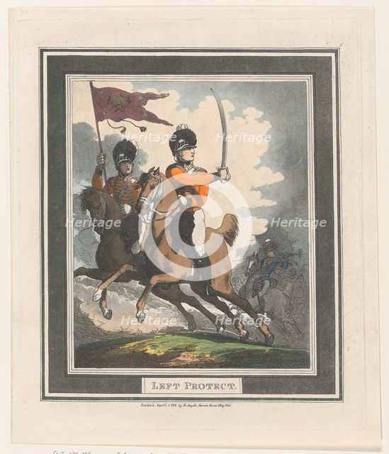 Left Protect, September 1, 1798., September 1, 1798. Creator: Thomas Rowlandson.
