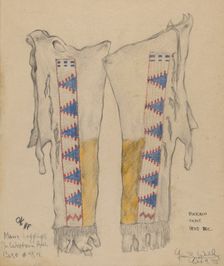Leggings, 1935. Creator: George B. Wally