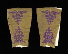 Leggings, American, 1870-79. Creator: Unknown