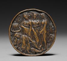 Legend of Alfred III, King of Mercia, late 1400s. Creator: Unknown