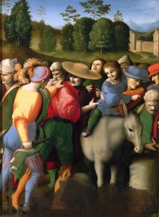 Legend of Joseph: The Finding of the Cap, 1515-1516. Creator: Bacchiacca, Francesco (1494-1557)
