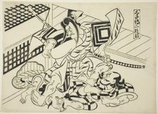 Legend of Taishi, Scene 2 (Taishiden nidanme), from the series "Famous Scenes from..., c. 1705/06. Creator: Okumura Masanobu