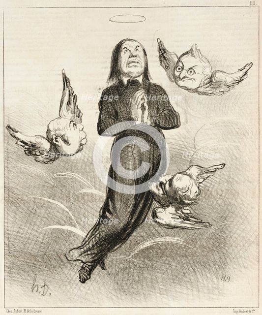 Légende de l'an 1850.  Creator: Honore Daumier.