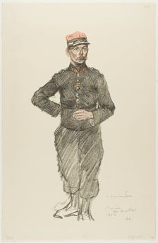 Legionnaire, 5663. Creator: Theophile Alexandre Steinlen