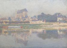 L'église de Vernon, Soleil (The Church in Vernon, Sun), 1894. Creator: Monet, Claude (1840-1926)