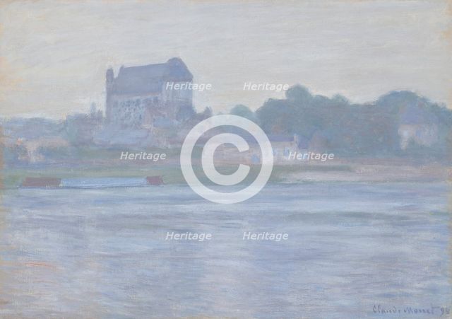 L'église de Vernon (The Church in Vernon), 1894. Creator: Monet, Claude (1840-1926).