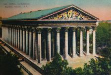 L'église de la Madeleine, Paris, c1920