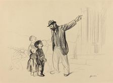 L'Église de leurs pères, c. 1914/1919. Creator: Jean Louis Forain