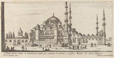 L'Eglise Saincte Sophie de Constantinople, bastie par Constantin le Grand; a present..., 1640-1660. Creator: Israel Silvestre