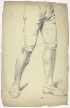 Legs of Boy Wearing Knickers, n.d. Creator: John Downman