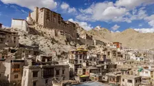 Leh Palace, Ladakh, India, 2023. Creator: Peter Thompson