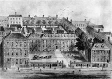 Leicester House, Leicester Fields, 18th century, (1908)