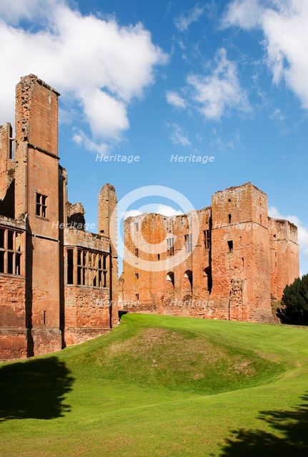 Leicester's Building and the keep, Kenilworth Castle, Warwickshire, 2009. Artist: Historic England Staff Photographer.