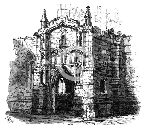 Leicester: South Porch of St. Margaret's Church, 1868. Creator: Unknown.