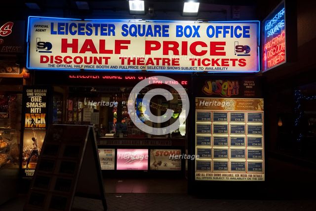 Leicester Square, 2007. Creator: Ethel Davies.