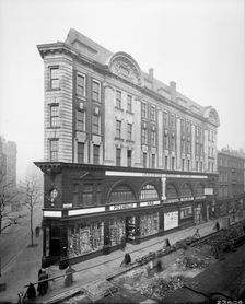 Leicester Square Tube Station, London, 1916. Artist: Bedford Lemere and Company