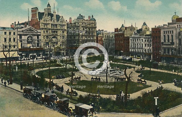 'Leicester Square, London', c1900s. Creator: Unknown.