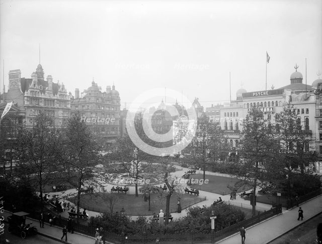 Leicester Square, London, c1910. Artist: Unknown