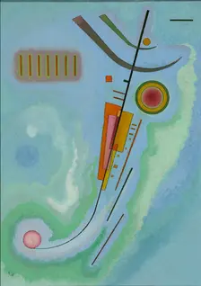 Leichtes (Light), 1930. Creator: Kandinsky, Wassily Vasilyevich (1866-1944)