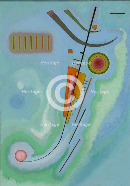 Leichtes (Light), 1930. Creator: Kandinsky, Wassily Vasilyevich (1866-1944).