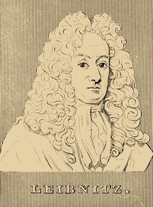 Leibnitz (1646-1716), 1830. Creator: Unknown