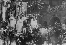 Leipzig Turnfest Procession, 1913. Creator: Bain News Service
