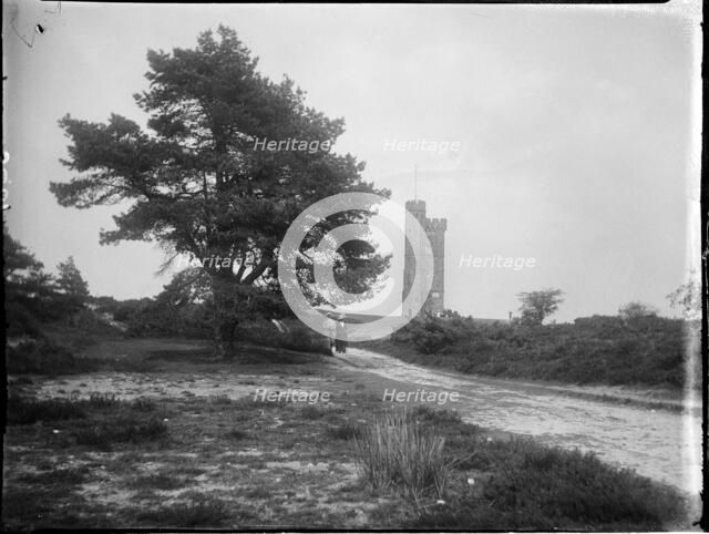 Leith Hill Tower, Leith Hill, Wotton, Mole Valley, Surrey, 1912. Creator: Katherine Jean Macfee.