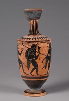 Lekythos, 400s BC. Creator: Unknown