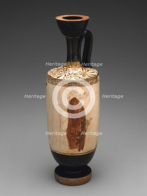 Lekythos (Oil Jar), 445-440 BCE. Creator: Achilles Painter.