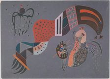 L'Élan tempéré (Gemilderter Schwung), 1944. Creator: Kandinsky, Wassily Vasilyevich (1866-1944)
