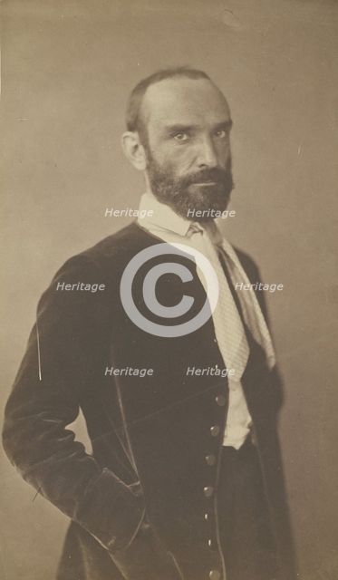 Leleux, 1855-1859. Creator: Nadar.