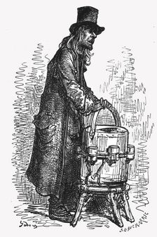 Lemonade Vendor 1872. Creator: Gustave Doré