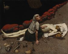 Lemminkäinen's Mother, 1897. Creator: Akseli Gallen-Kallela