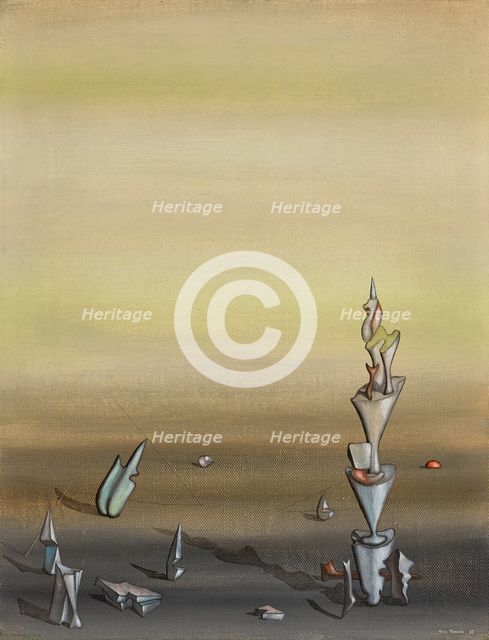 L'empalmage, 1935. Creator: Tanguy, Yves (1900-1955).