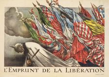 L'Emprunt de la Libération , 1918. Creator: Faivre, Abel (1853-1945)
