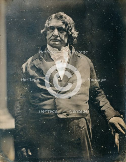Lemuel Shaw, ca. 1850. Creators: Josiah Johnson Hawes, Albert Sands Southworth.