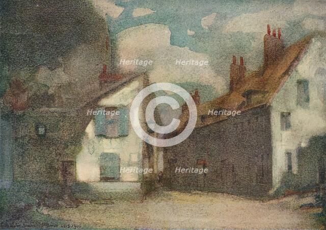 'L'Enclos De Notre Dame, St. Omer', 19th century. Artist: Henry John Boddington.