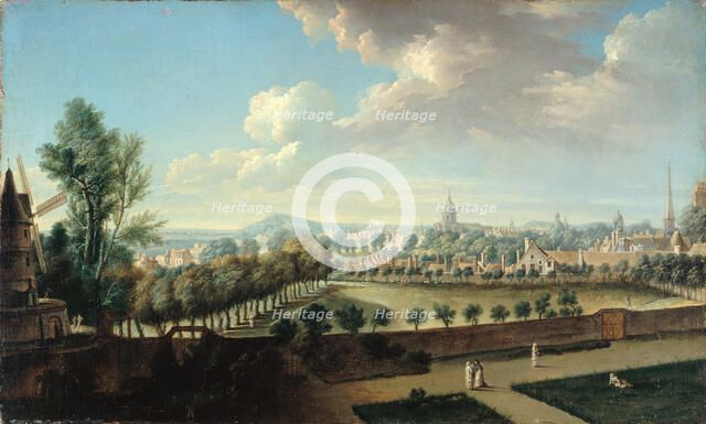 L'Enclos des Chartreux, rue d'Enfer, Second Half of the 18th cen. Creator: Raguenet, Nicolas-Jean-Baptiste (1715-1793).