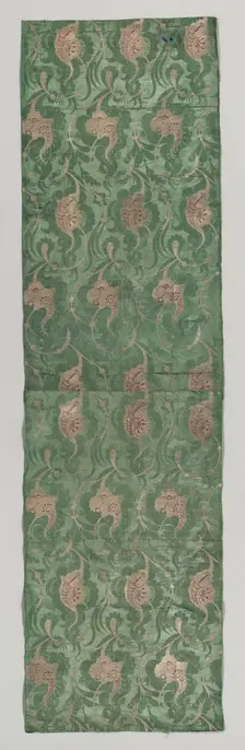 Length of Brocade, 1700s. Creator: Unknown