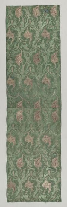 Length of Brocade, 1700s. Creator: Unknown