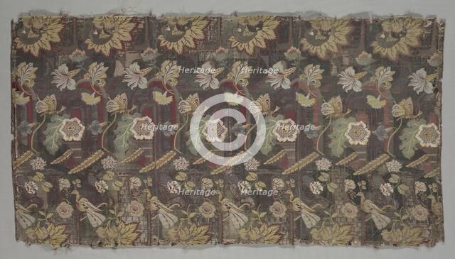 Length of Brocade, late 1600s. Creator: Unknown.