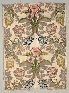 Length of Brocade Textile, 18th century. Creator: Unknown