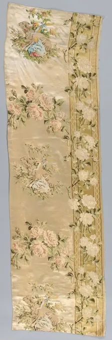 Length of Brocaded Satin, c. 1780. Creator: Philippe de Lasalle (French, 1723-1805)