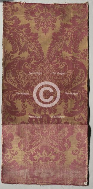 Length of Brocatelle Textile, late 17th-early 18th century. Creator: Unknown.